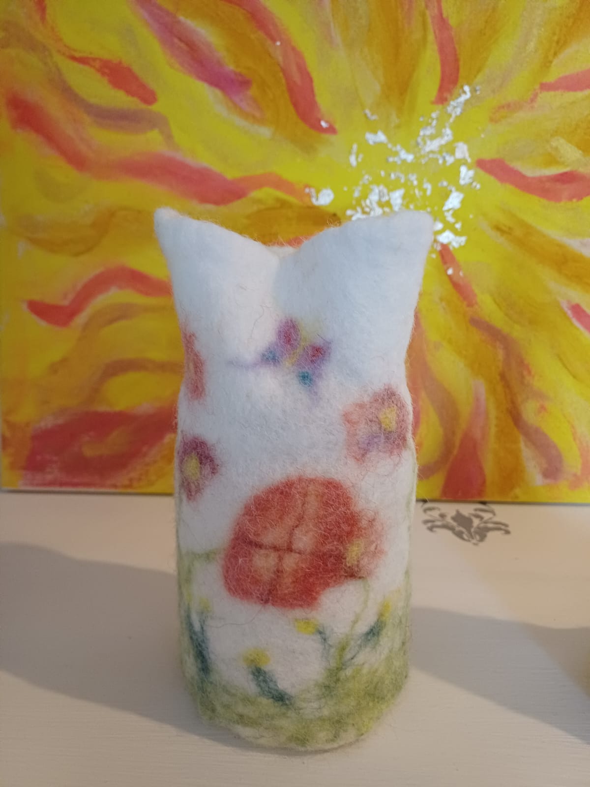 Filzen von Adventslichtern - ab 6 Jahre