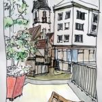 Zeichenschule - Urban Sketching - Jugendliche ab 12 Jahre, Erwachsene - 4 Termine
