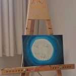 KREATIVzeit - Ein Märchen vom Vollmond ( angeleitetes Leinwand malen ) - ab 5 Jahre