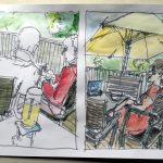 Zeichenschule - Urban Sketching - Jugendliche ab 12 Jahre, Erwachsene - 4 Termine