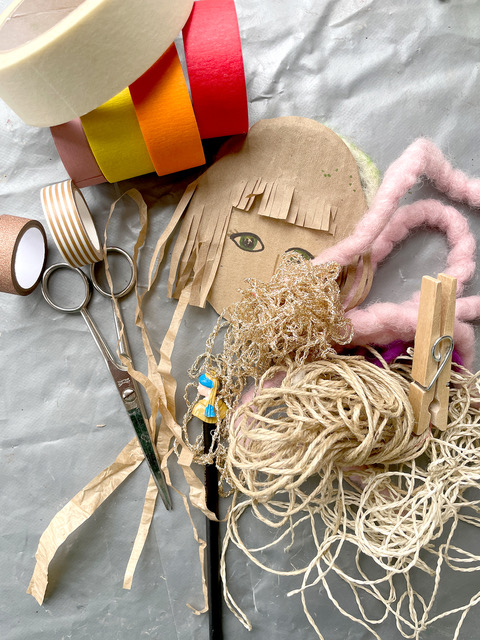 KREATIVzeit - Haare (Experimentieren & Frisieren) - ab 5 Jahre