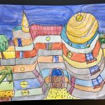 Hundertwasser Häuser - Zeichnen & Malen - Kompaktkurs - Ab 8 Jahre