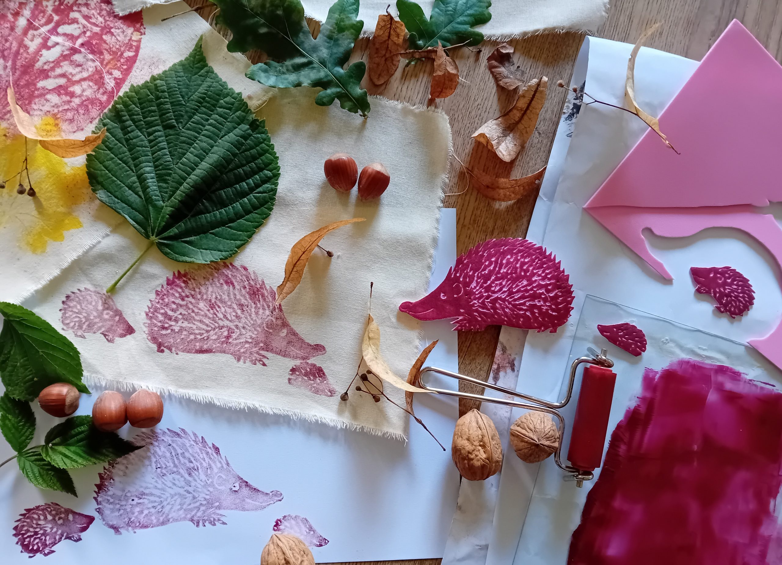 KREATIVzeit - Herbst Igel - ab 5 Jahre