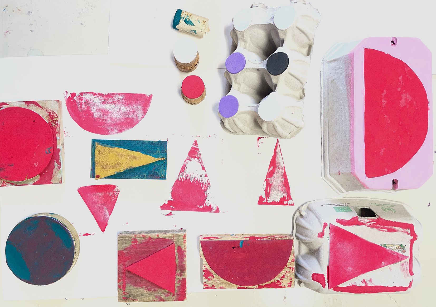 KREATIVzeit - Experimentieren mit Form und Farbe - ab 5 Jahre